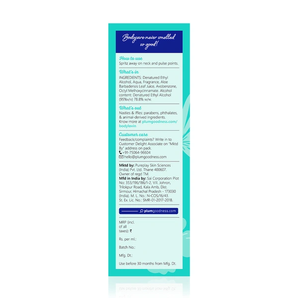 Plum Hawaiian Rumba Body Mist 150 ml