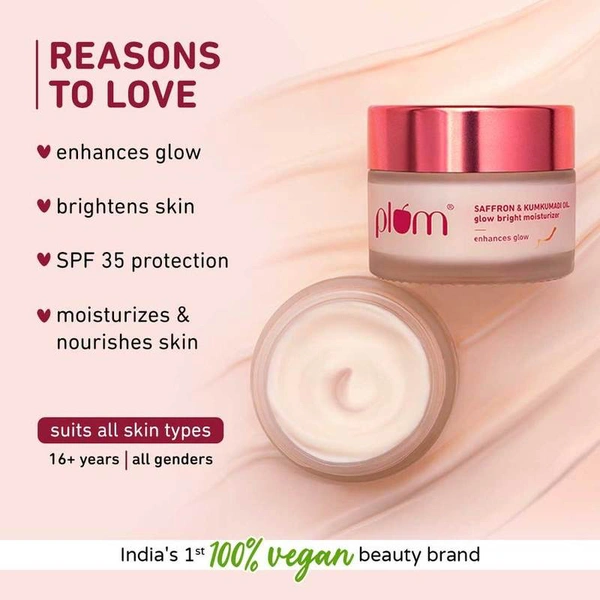 Plum Saffron And Kumkumadi Oil Moisturizer 50 g