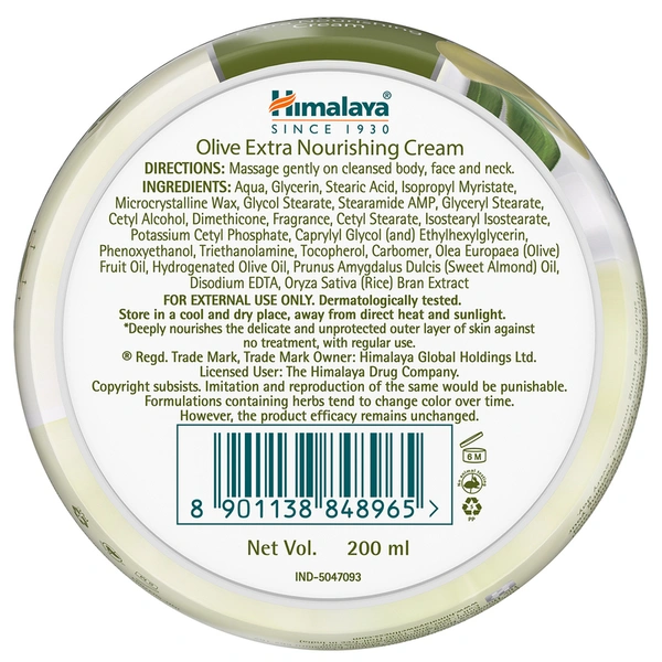 Himalaya Olive Extra Nourish Cream 200 g