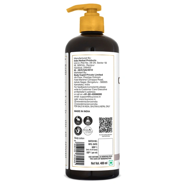 Wow Coconut Milk With Lactic Acid Body Lotion 400 ml