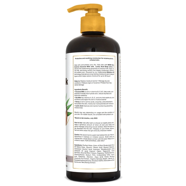 Wow Coconut Milk With Lactic Acid Body Lotion 400 ml
