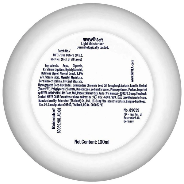 Nivea Soft Creme 100 ml