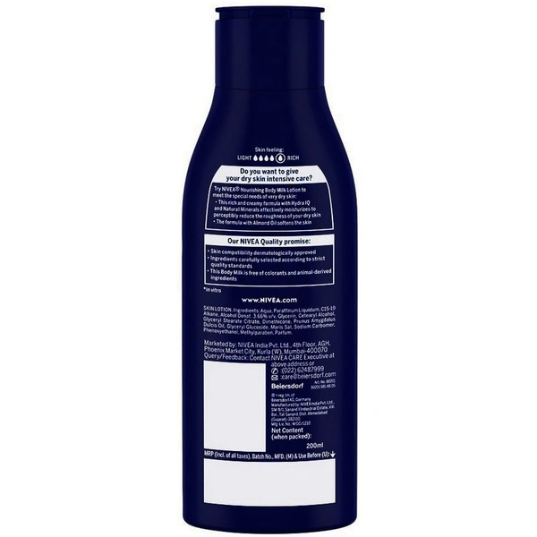 Nivea Body Milk Lotion 200 ml