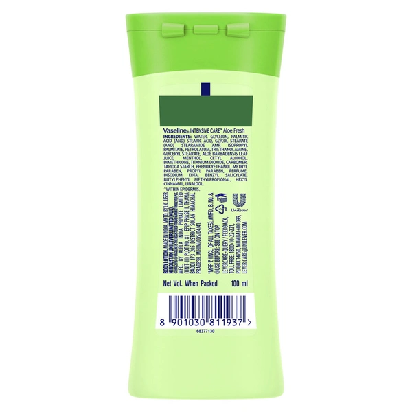 Vaseline Aloe Fresh Body Lotion 100 ml