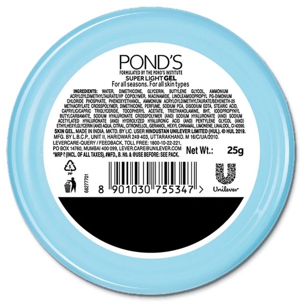 Pond's Super Light gel 25 g