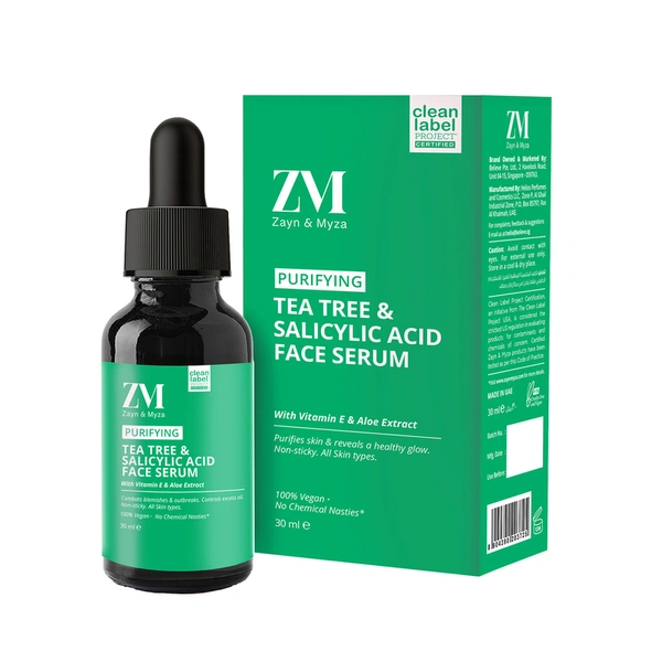 Zayn And Myza Tea Tree And Salicylic Acid Face Serum 30ml