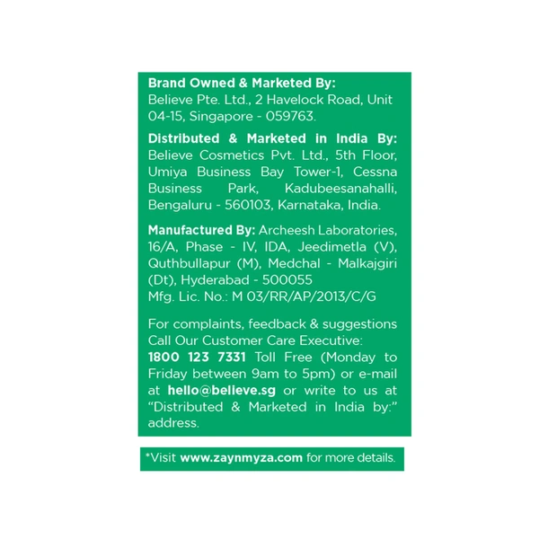 Zayn And Myza Tea Tree And Salicylic Acid Face Serum 30ml