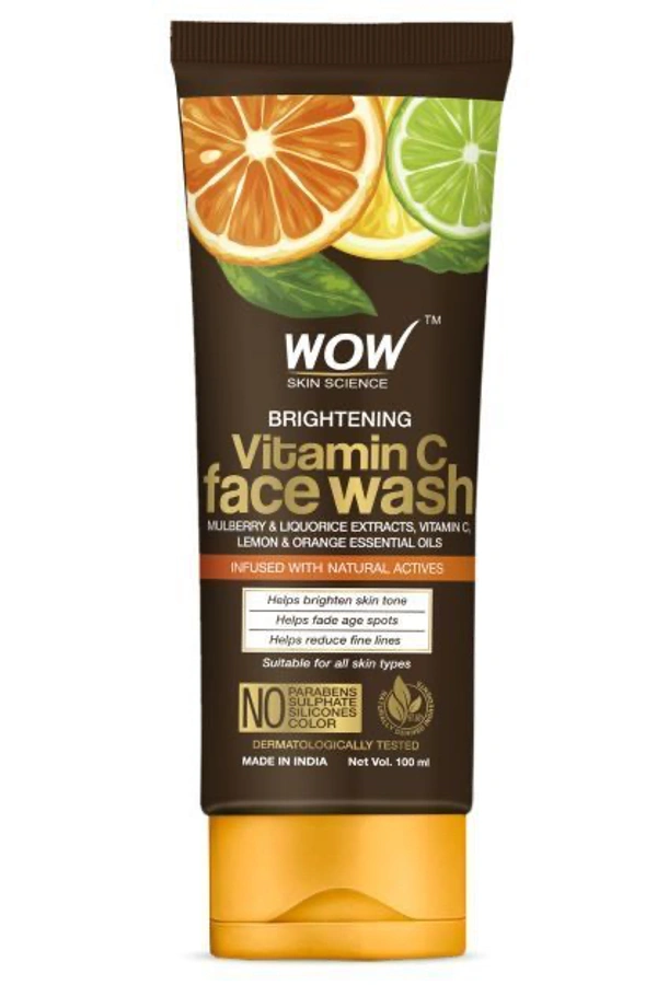 Wow Vitamin C Face Wash 100 ml