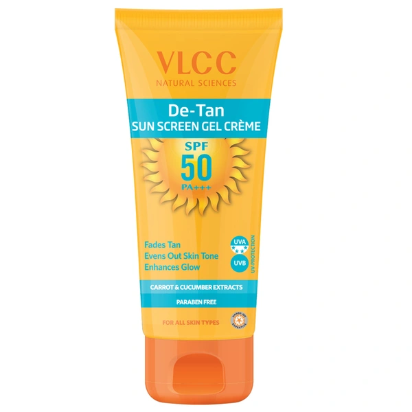 VLCC De Tan SPF 50 Sunscreen gel Creme 50 ml