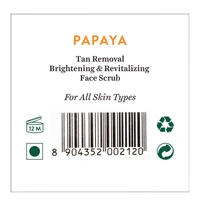 Biotique Papaya Tan Removal Face Scrub 75 g