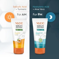 VLCC Serum Facewash Orange Peel 150ml + Aloe Vera 150ml