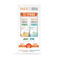 VLCC Serum Facewash Orange Peel 150ml + Aloe Vera 150ml