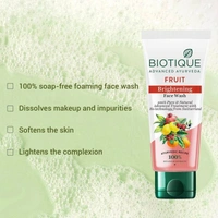 Biotique Fruit Brightening Facewash100ml
