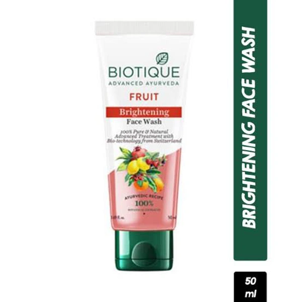 Biotique Fruit Brightening Facewash 50ml