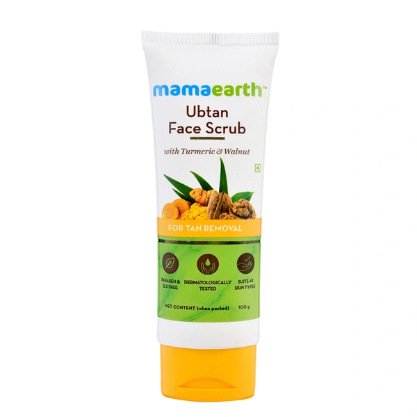 Mamaearth Ubtan Tan Removal Face Wash 100 ml