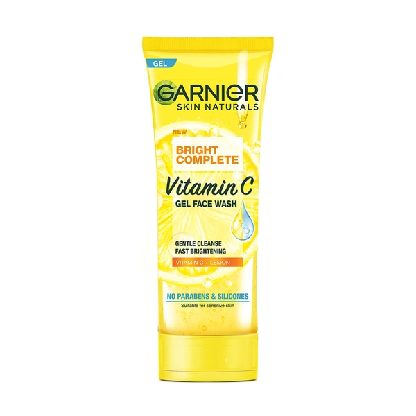 Garnier Skin Naturals Bright Complete Vitamin C gel Face Wash 100 g