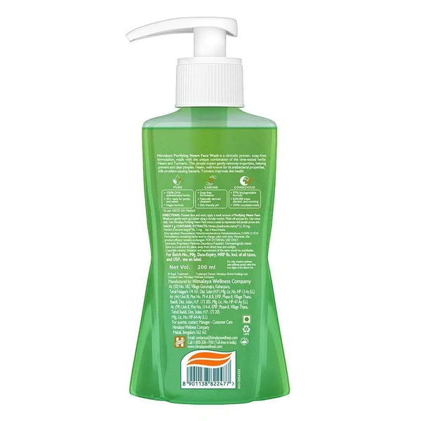 Himalaya Purifying Neem Face Wash 200 ml