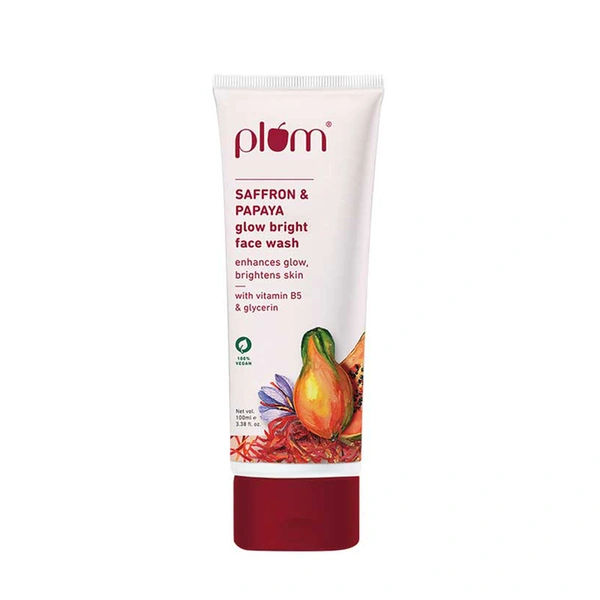 Plum Saffron And Papaya Facewash 100 ml