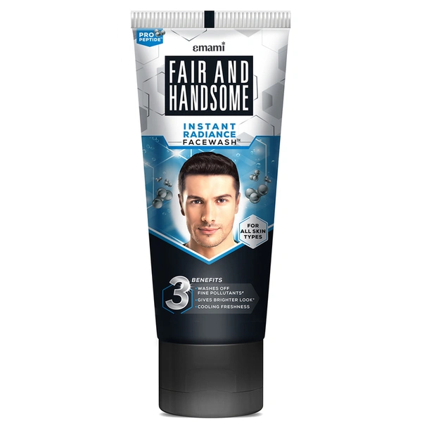 Fair And Handsome Instant Radiance Face Wash For Men 50 g