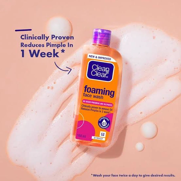 Clean And Clear Foaming Face Wash 150 ml