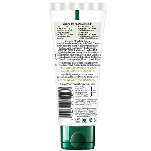 Biotique Morning Nectar Face Wash 50 ml