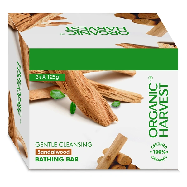 Organic Harvest Sandal Soap 2 N + 1 N (125 g Each)