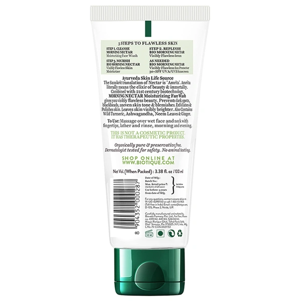 Biotique Morning Nectar Face Wash 100 ml
