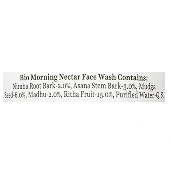 Biotique Morning Nectar Face Wash 100 ml