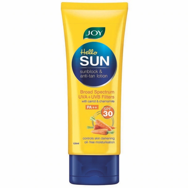 Joy Hello SPF 30 Sunscreen Lotion, 120 ml