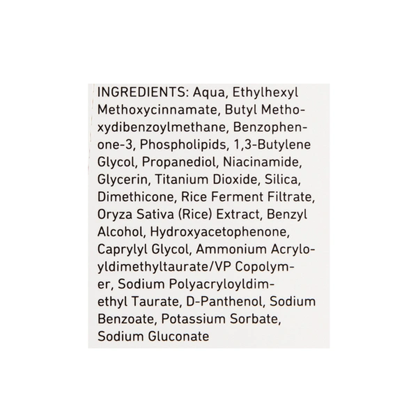 Plum Ricewater And Naicinamide Hybrid Sunscreen, 50 g