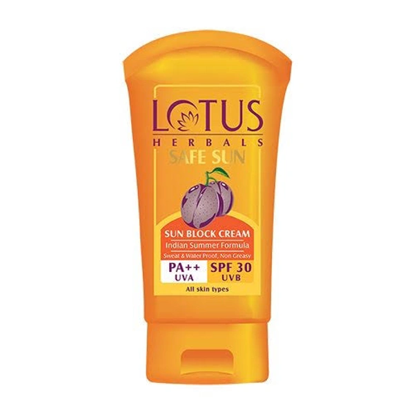 Lotus Safe Sun Block Cream SPF 30, 100 g