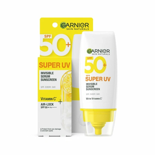 Garnier Super UV Invisible Serum Sunscreen SPF 50, 30ml