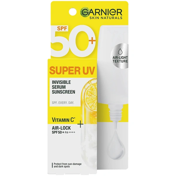 Garnier Super UV Invisible Serum Sunscreen SPF 50, 30ml