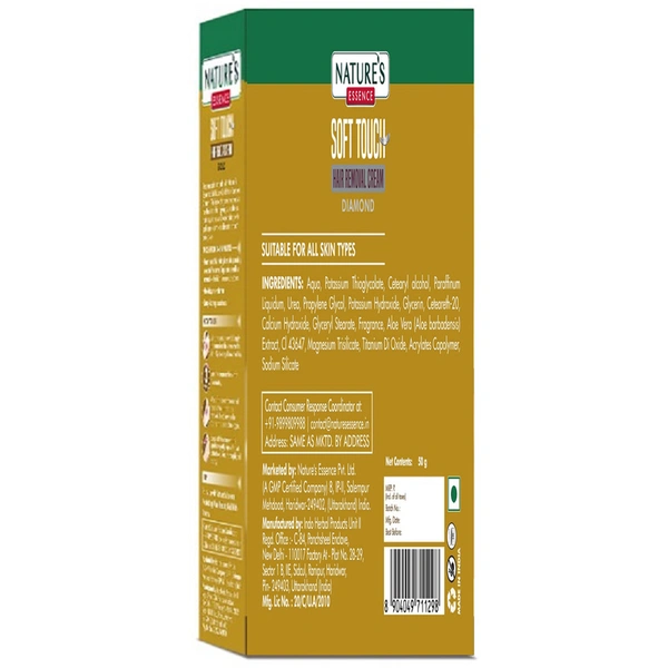 Natures Nature’s Essence Soft Touch gold Hair Removal Cream 50 g
