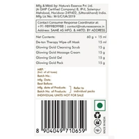 Nature's Essence glowing gold Facial Kit 60 g + 15 ml