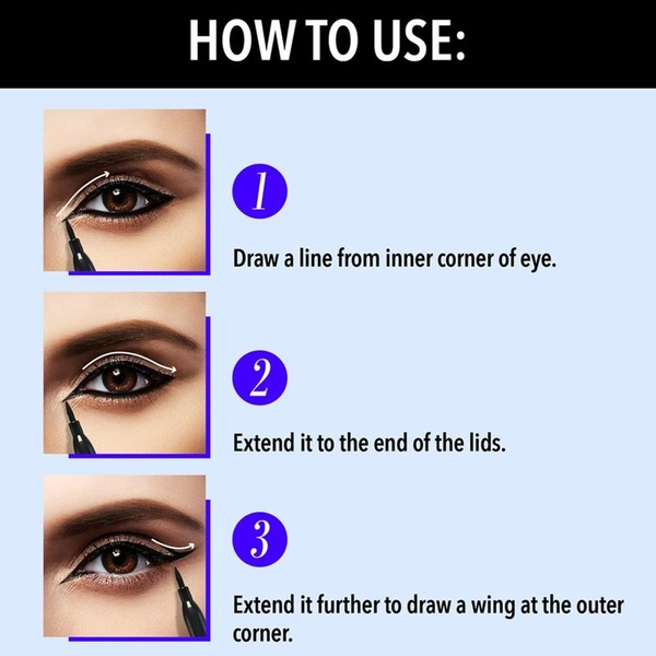 Blue Heaven Intense Eye liner Extreme Black 1 ml