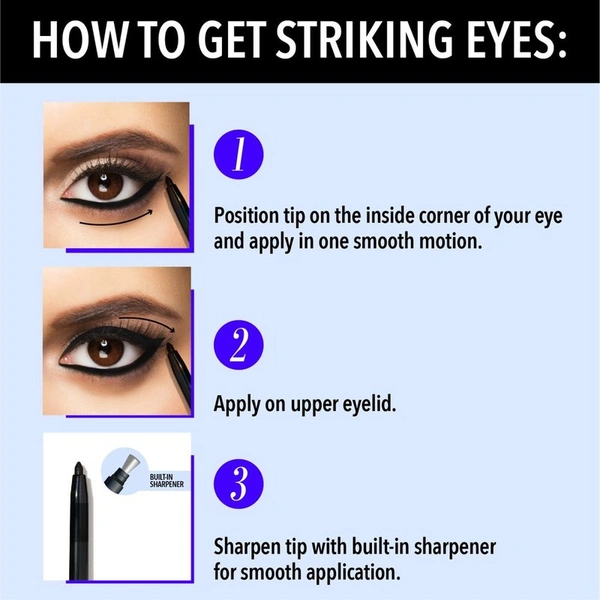 Blue Heaven 2X Intense Kajal Pencil 0.35 g