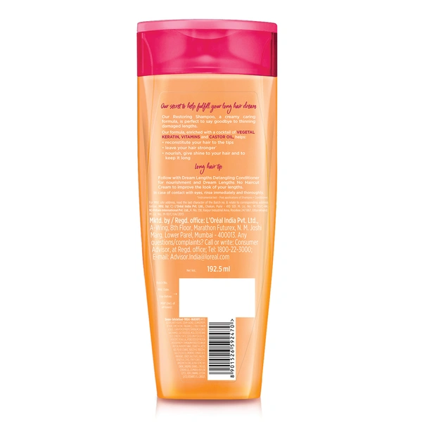 L'oreal Paris Restoring Shampoo 192.5 ml