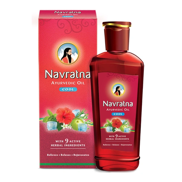 Navratna Ayurvedic Herbal Hair Oil 300 ml