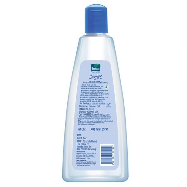 Parachute Hair Oil Jasmine 400 ml