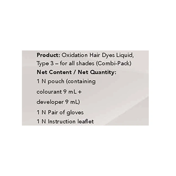 Streax Insta Shampoo Hair Colour Dark Brown, 18 ml