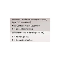 Streax Insta Shampoo Hair Colour Dark Brown, 6 ml + 6 g