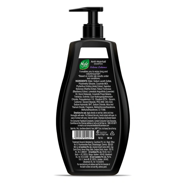 Nyle Anti-Hairfall Volume Enhance Shampoo 800 ml