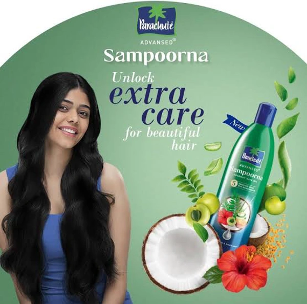 Parachute Advansed Sampoorna Coconut Hair Oil, 280 ml