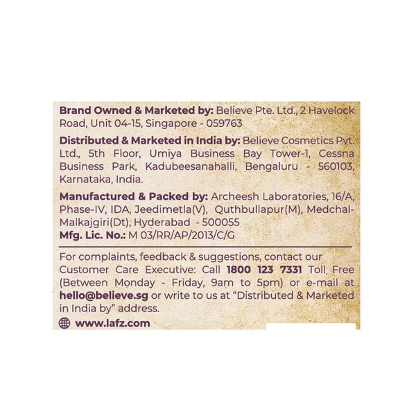 Lafz Onion Sheed Oil Shampoo 200 ml