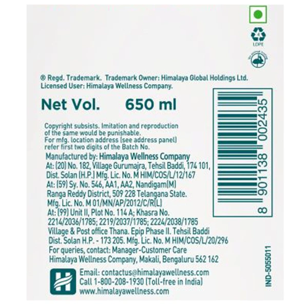 Himalaya Anti Hair Fall Shampoo 650 ml