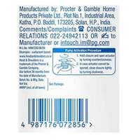 Head And Shoulders Cool Menthol Hair Shampoo 650 ml