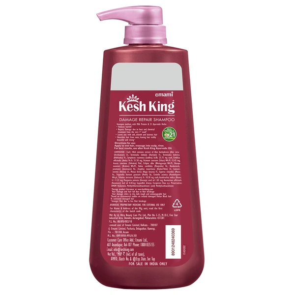 Kesh King Damage Repair Shampoo 600 ml