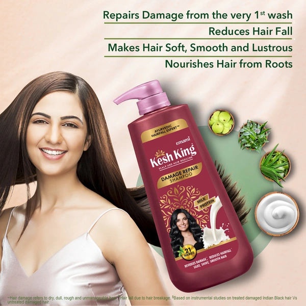 Kesh King Damage Repair Shampoo 600 ml