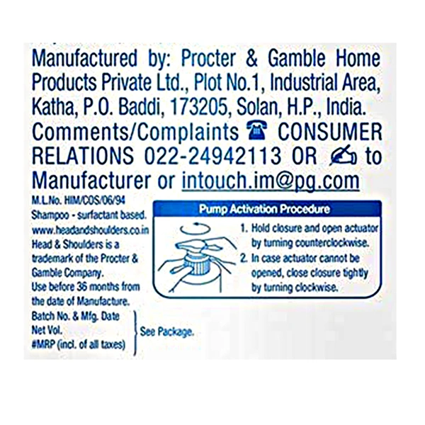 Head And Shoulders Smooth And Silky Hair Shampoo 650 ml